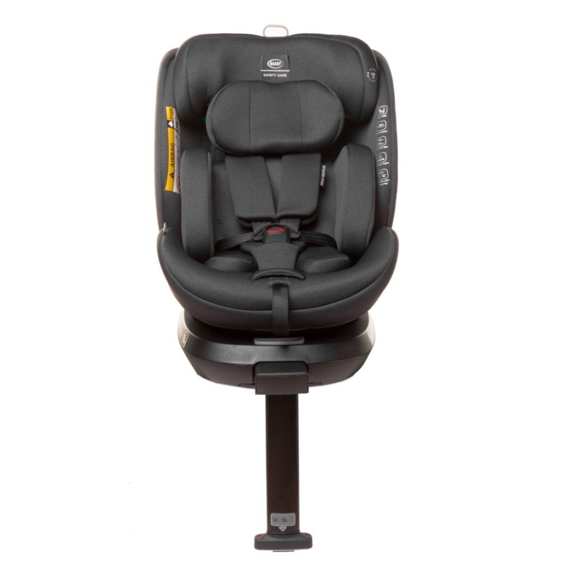 4 BABY Fotelik ENZO-FIX 40-150cm graphite I-SIZE