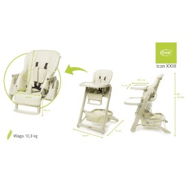 4 BABY Krzesełko dziecięce ICON beige