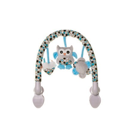 4 BABY OB12 P&E Pluszowy pałąk Plush Arch OWL