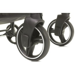 4 BABY Wózek spacerowy RAPID XXIV BLACK