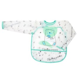 AKUKU A0518 Śliniak z rękawkiem MISIO