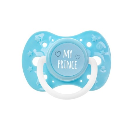 AKUKU A0586 Smoczek uspokajający 0-6m niebieski