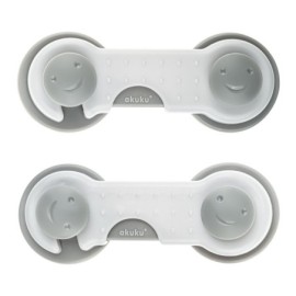 AKUKU A0649 Zabezpieczenia uniwersalne do szafek szare 9 cm