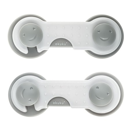 AKUKU A0649 Zabezpieczenia uniwersalne do szafek szare 9 cm