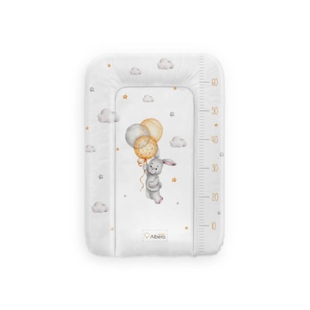 ALBERO MIO Mata do przewijania niemowląt (włóknina) 70x50 420 KRÓLICZEK