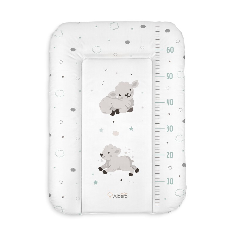 ALBERO MIO Mata do przewijania niemowląt 70x50 439 Owieczki (włóknina)