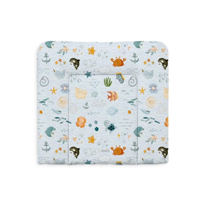 ALBERO MIO Mata do przewijania średnia niemowląt 72x75 CP7 Krabik i przyjaciele