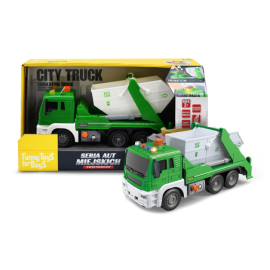 ARTYK 126895 Auto miejskie TOYS FOR BOYS Śmieciarka