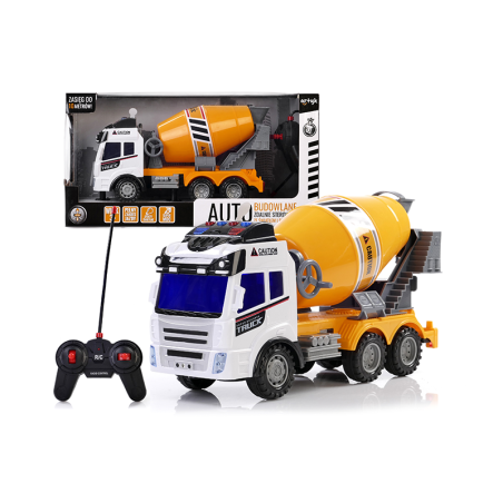 ARTYK 131240 Auto budowlane zdalnie sterowane Betoniarka TOYS FOR BOYS