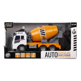 ARTYK 131240 Auto budowlane zdalnie sterowane Betoniarka TOYS FOR BOYS