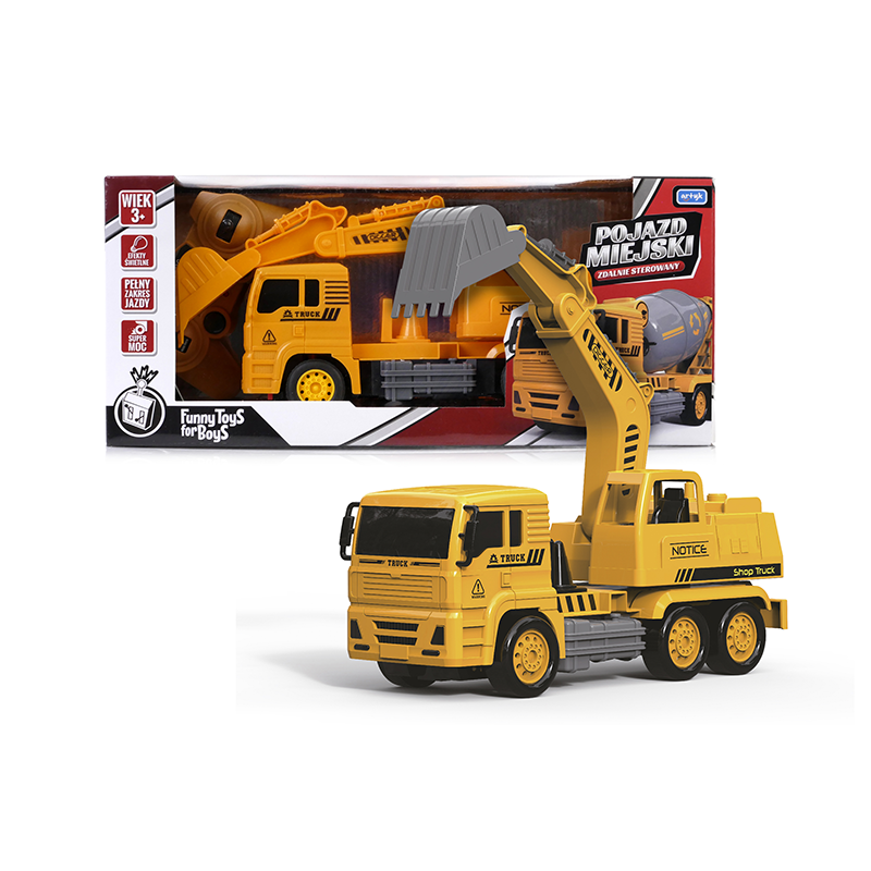 ARTYK 131790 Pojazd miejski zdalnie sterowany koparka