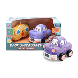 ARTYK 132513 Bajkowy pojazd zdalnie sterowany fioletowy