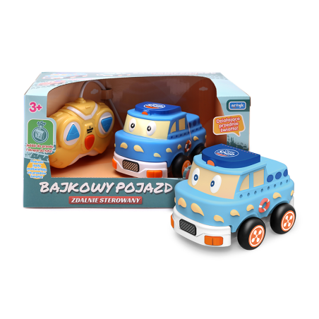ARTYK 132544 Bajkowy pojazd zdalnie sterowany niebieski