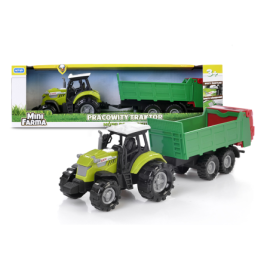 ARTYK 132926 MINI FARMA Traktor z przyczepą