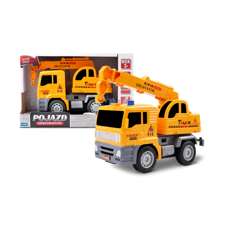 ARTYK 142970 Pojazd z napędem frykcyjnym dźwig