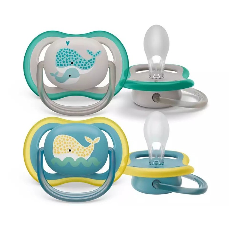AVENT SCF349/24 Smoczek Ultra Air 18+ wieloryby 2 szt