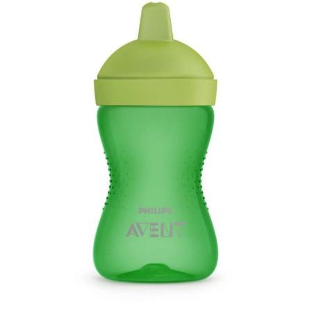 AVENT SCF804/03 Kubek twardy z odpornym na gryzienie ustnikiem 300ml 18+ zielony