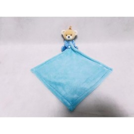 AXIOM 9435 Ręczniczek odpinany Miś niebieski 35x35 cm