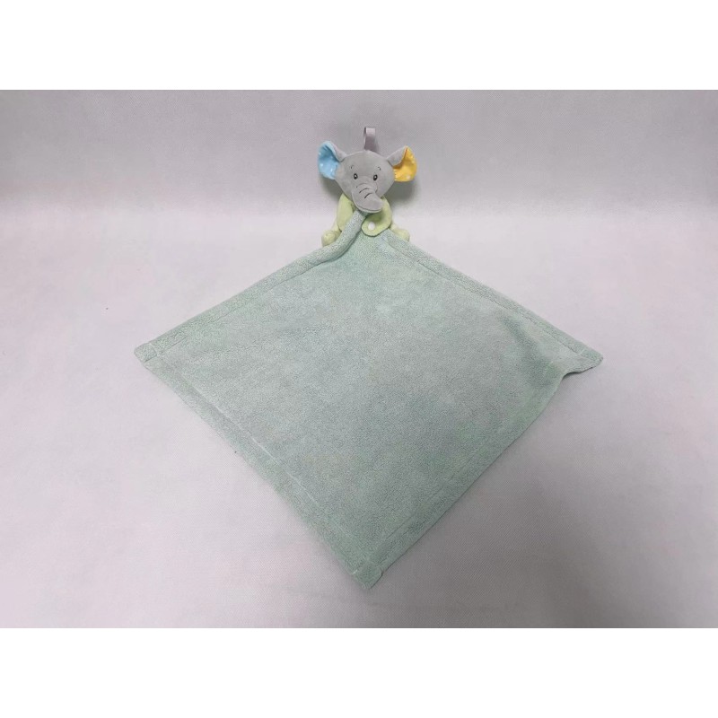 AXIOM 9437 Ręczniczek odpinany Słonik miętowy 35x35 cm