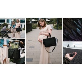 B.O.1571/01 Torba dla mamy / do wózka CARMEN czarna