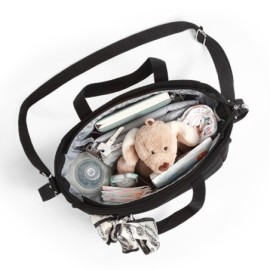 B.O.1571/01 Torba dla mamy / do wózka CARMEN czarna