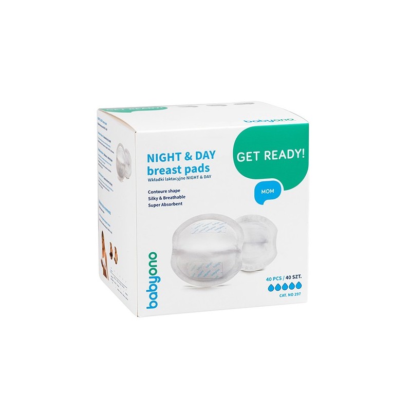 B.O.297 Wkładki laktacyjne NIGHT&DAY 40szt