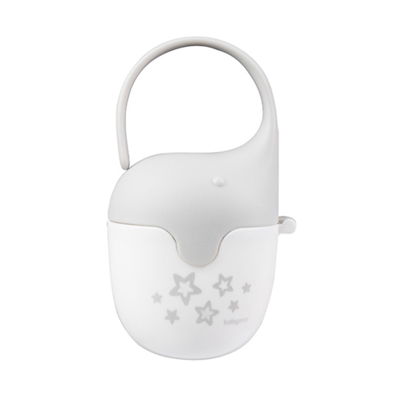 B.O.529/01 Pojemnik na smoczek Słonik szary TAKE CARE