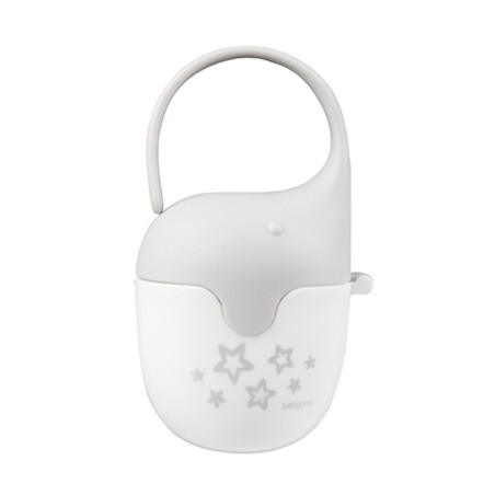 B.O.529/01 Pojemnik na smoczek Słonik szary TAKE CARE