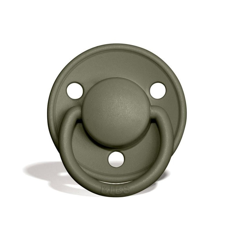 BIBS 1010218 Smoczek uspokajający DE LUX ONE SIZE GREEN HUNTER