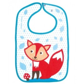 CANPOL 15/104 Śliniak bawełniany Cute Animals mix