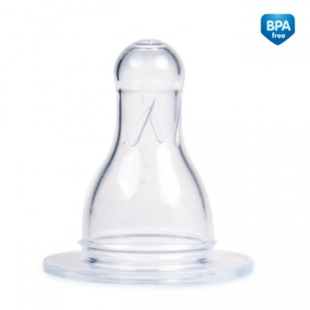 CANPOL 18/118 Smoczek silikon okrągły 2szt kaszka