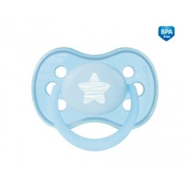 CANPOL 22/417 Smoczek uspokajający silikonowy symetryczny 6-18m Pastelove