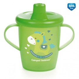 CANPOL 31/200 Kubek niekapek Anywayup 250 ml Toys zielony