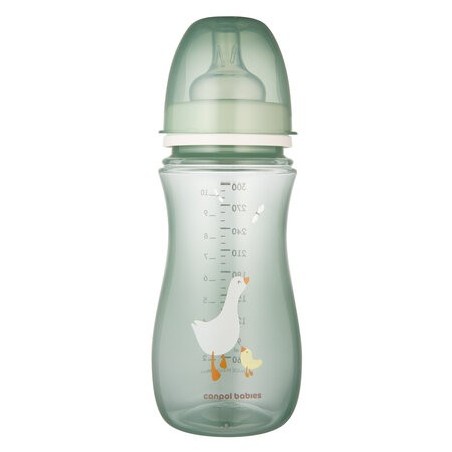 CANPOL 35/246 Butelka antykolkowa PP 300ml Easy Stars GOOSE