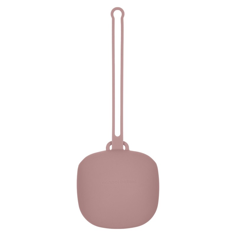 CANPOL 51/402 Silikonowe etui na smoczek różowe