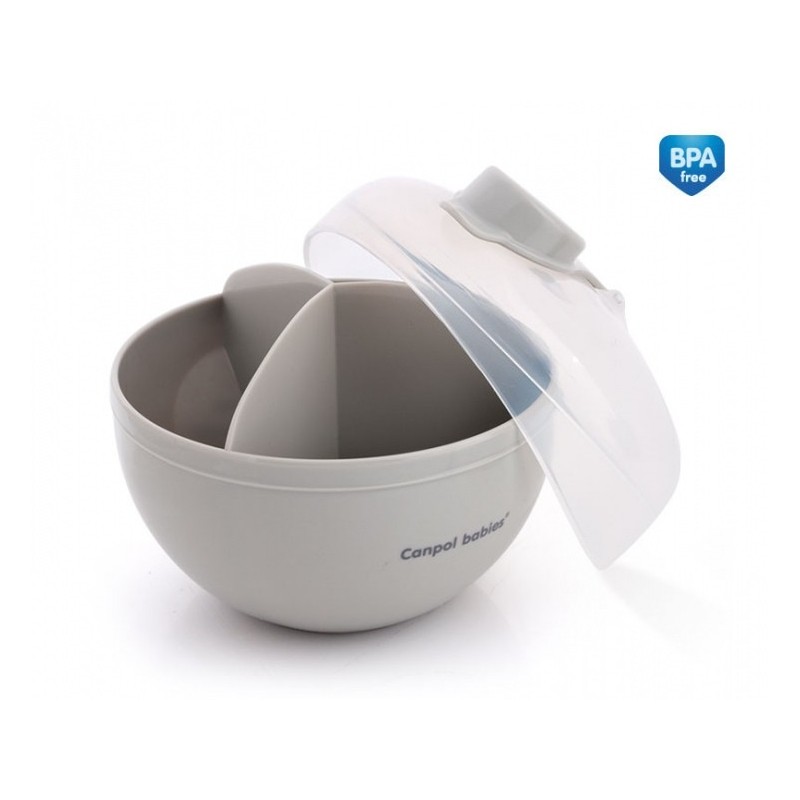 CANPOL 56/014 Pojemnik na mleko w proszku szary