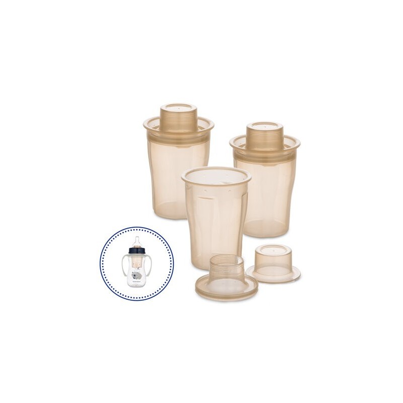 CANPOL 56/619 Pojemnik na mleko w proszku do butelki 3 szt