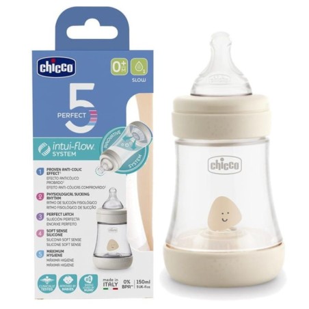 CHICCO 00020211300040 Butelka PERFECT5 150 ml 4m+ neutral*