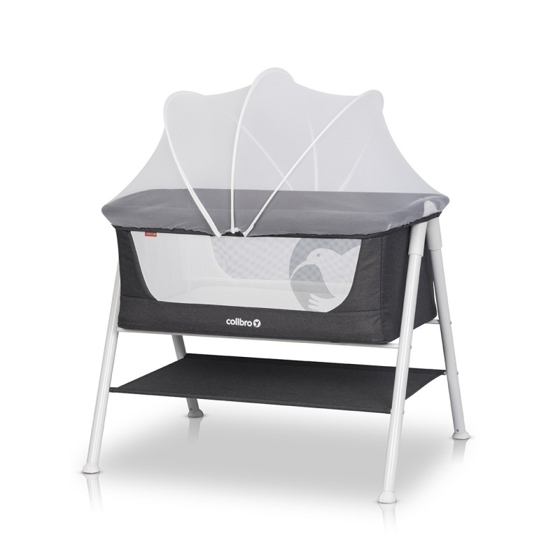 COLIBRO Łóżeczko dziecięce LINDO ONYX