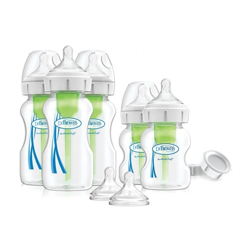 Dr.Browns WB09600 Zestaw do karmienia szeroka szyjka OPTIONS PLUS DUŻY