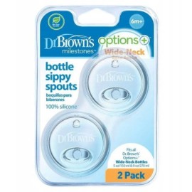 Dr.Browns WR200 Ustnik silikonowy niekapek do butelki szerokiej