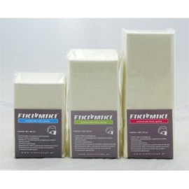 FIKI MIKI Prześcieradło frotte z gumką 140x70 Kremowe