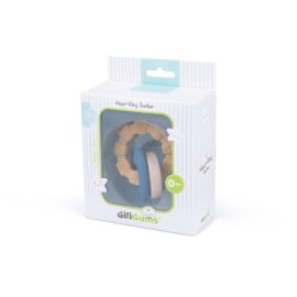 GILIGUMS GG 19013 Gryzak pierścień serce silikon drewno