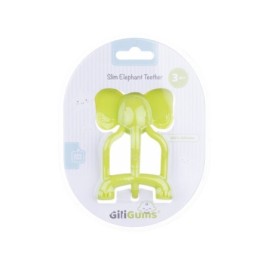 GILIGUMS GG 21309 Gryzak uspokajający słoń limonka