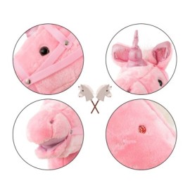 HOBBY 6085 Koń na kiju pink