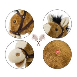 HOBBY 6087 Koń na kiju light brown