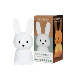 INNOGIO GIO-136 Lampka silikonowa nocna GIOrabbit Midi 20 cm