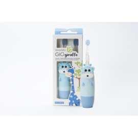 INNOGIO GIO-450BLUE GIOgiraffe szczoteczka dla dzieci niebieska + GIO-450BHB GRATIS