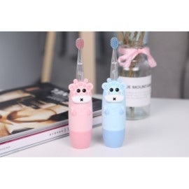 INNOGIO GIO-450BLUE GIOgiraffe szczoteczka dla dzieci niebieska + GIO-450BHB GRATIS