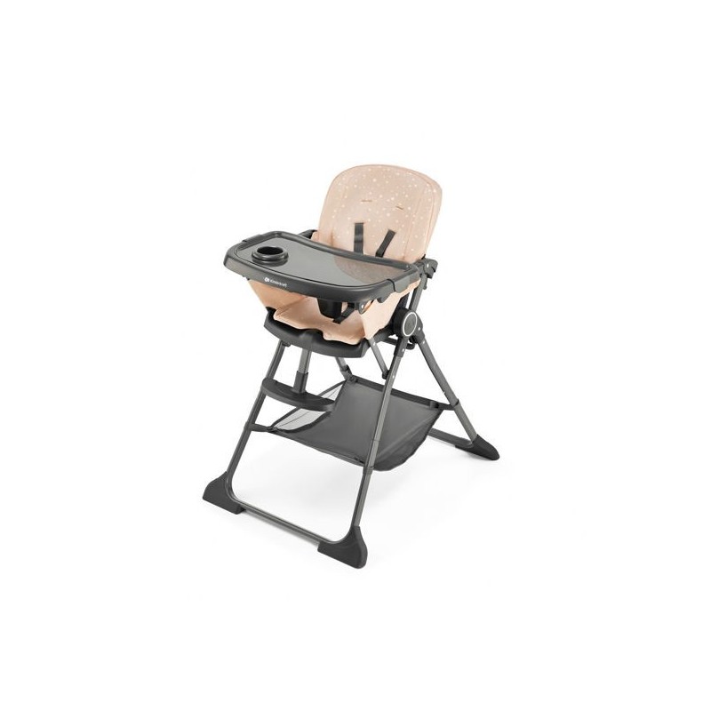 KINDERKRAFT Krzesełko do karmienia FOLDEE PINK